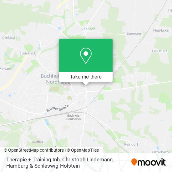 Therapie + Training Inh. Christoph Lindemann map