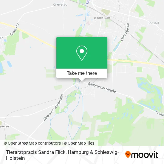 Карта Tierarztpraxis Sandra Flick