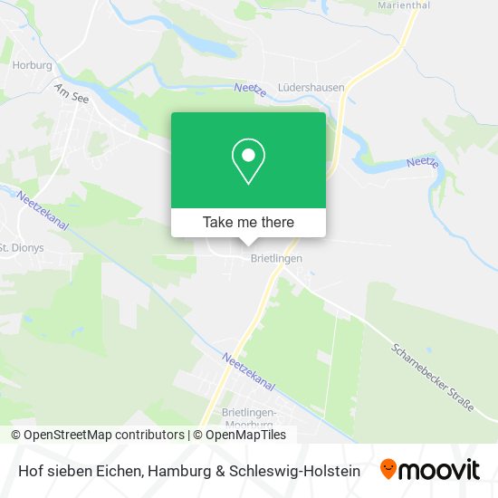 Hof sieben Eichen map