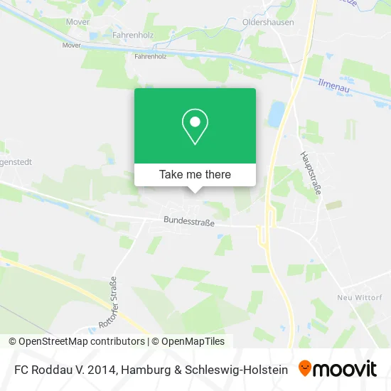 Карта FC Roddau V. 2014