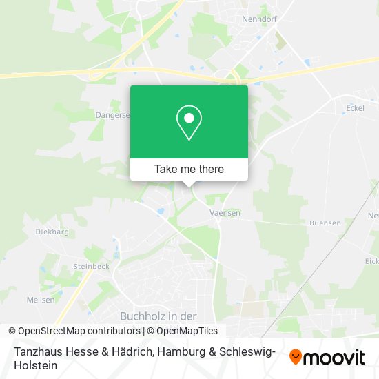 Tanzhaus Hesse & Hädrich map