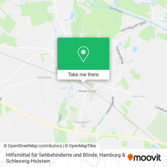 Hilfsmittel für Sehbehinderte und Blinde map