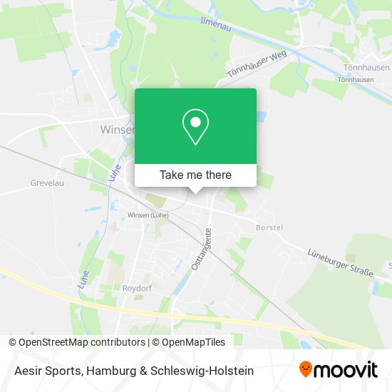 Aesir Sports map