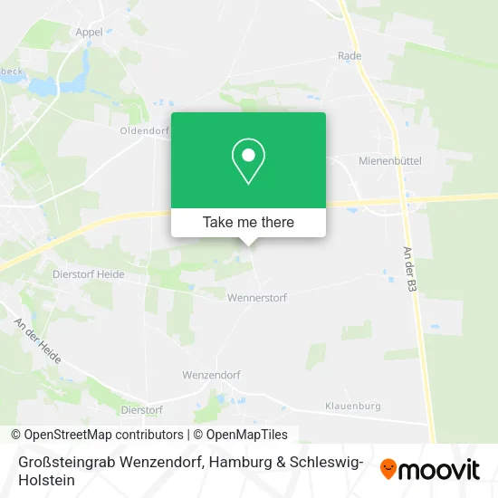 Карта Großsteingrab Wenzendorf