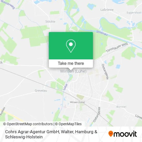 Карта Cohrs Agrar-Agentur GmbH, Walter