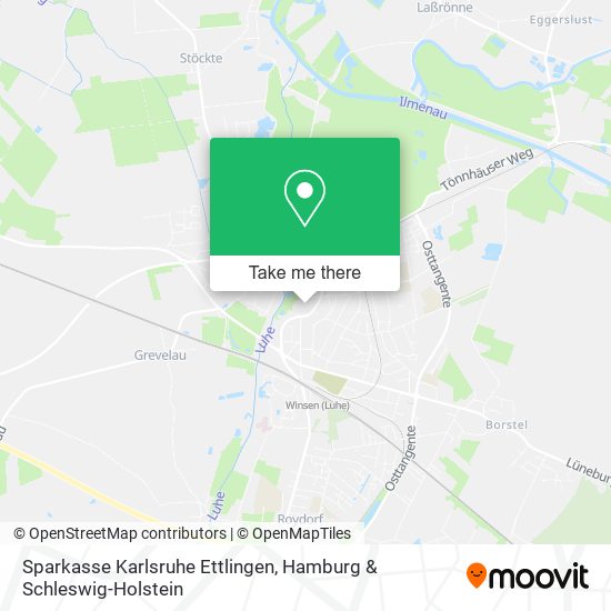Sparkasse Karlsruhe Ettlingen map