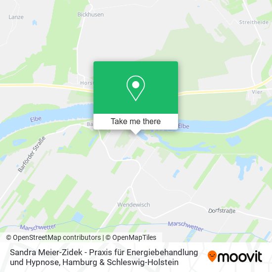 Sandra Meier-Zidek - Praxis für Energiebehandlung und Hypnose map