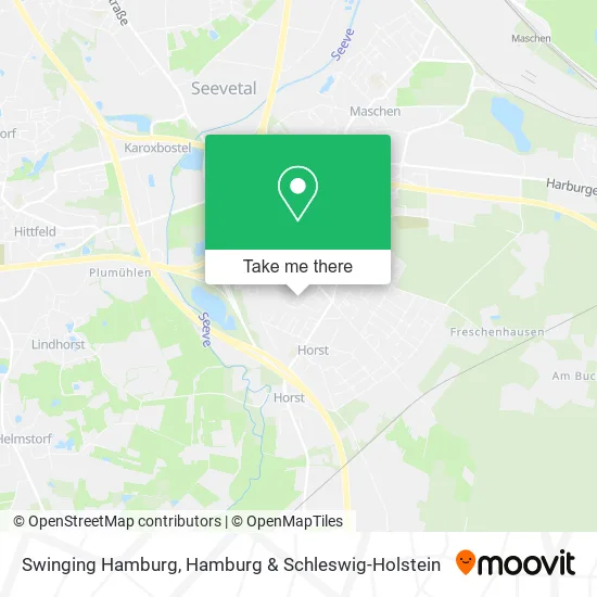 Карта Swinging Hamburg