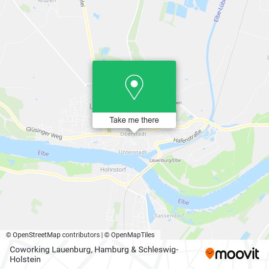 Карта Coworking Lauenburg