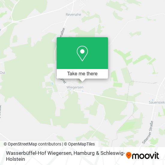 Wasserbüffel-Hof Wiegersen map