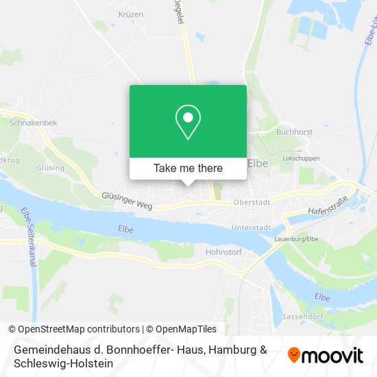 Gemeindehaus d. Bonnhoeffer- Haus map