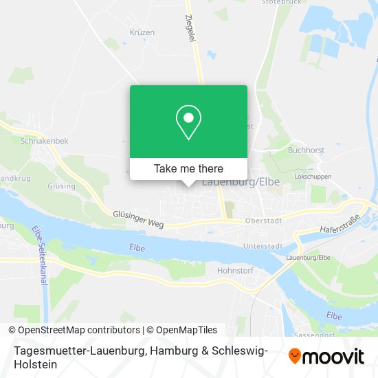 Tagesmuetter-Lauenburg map