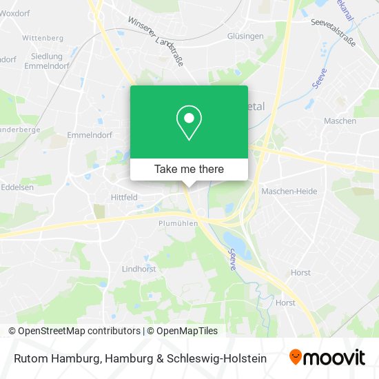 Rutom Hamburg map