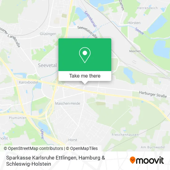 Карта Sparkasse Karlsruhe Ettlingen