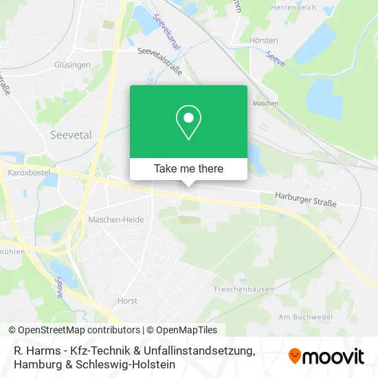 Карта R. Harms - Kfz-Technik & Unfallinstandsetzung
