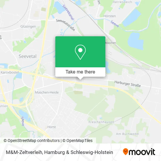 Карта M&M-Zeltverleih