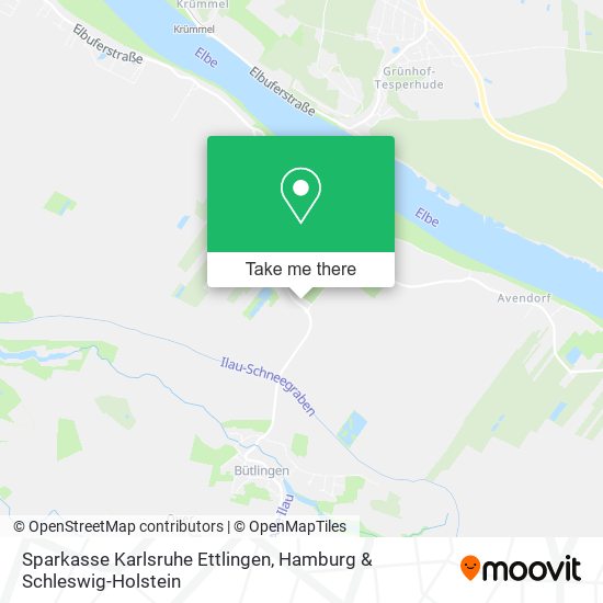 Sparkasse Karlsruhe Ettlingen map