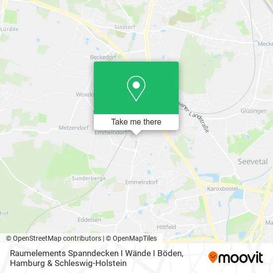Карта Raumelements Spanndecken I Wände I Böden