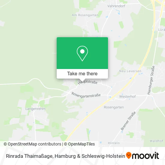 Карта Rinrada Thaimaßage