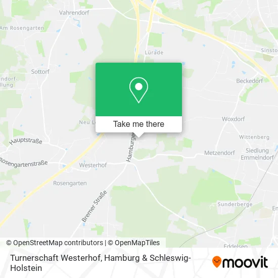 Карта Turnerschaft Westerhof