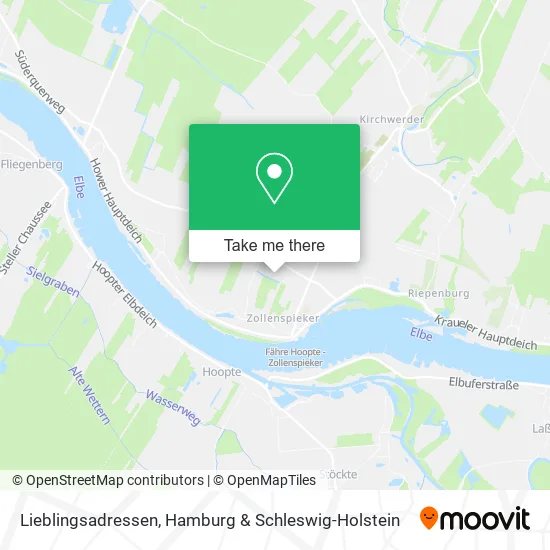 Карта Lieblingsadressen
