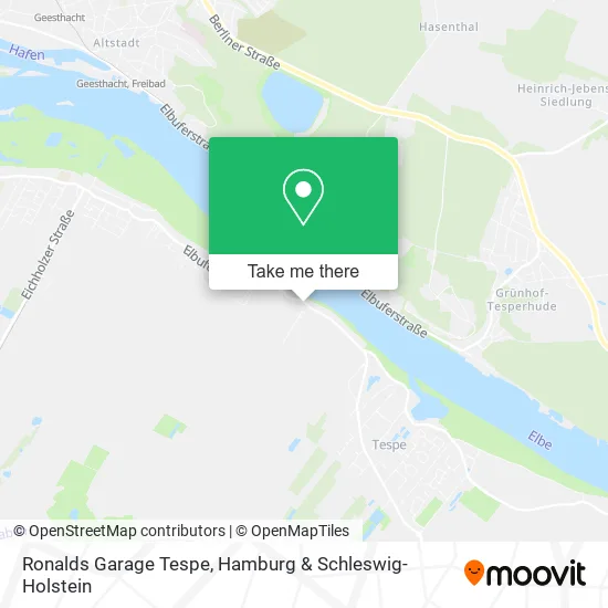 Карта Ronalds Garage Tespe
