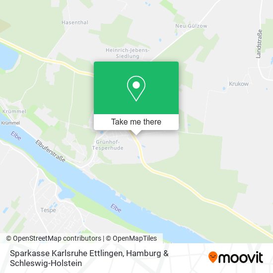 Sparkasse Karlsruhe Ettlingen map