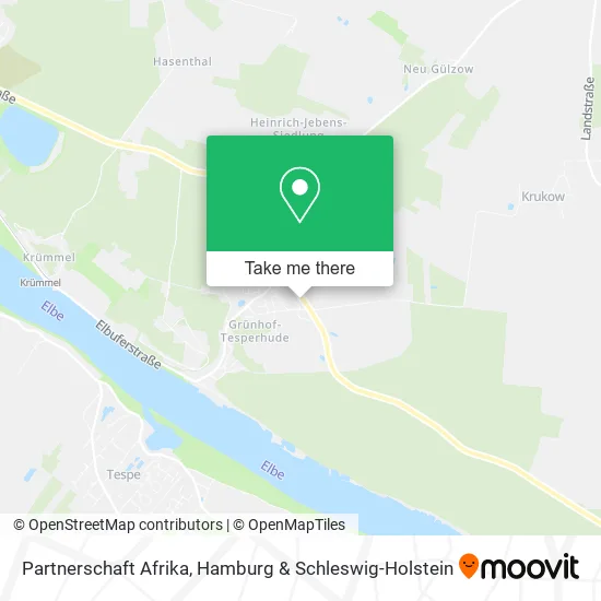 Карта Partnerschaft Afrika