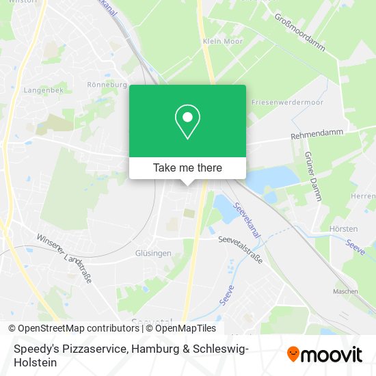Карта Speedy's Pizzaservice