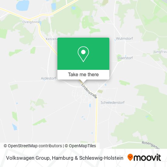 Volkswagen Group map