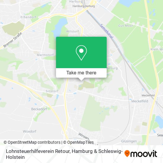Lohnsteuerhilfeverein Retour map