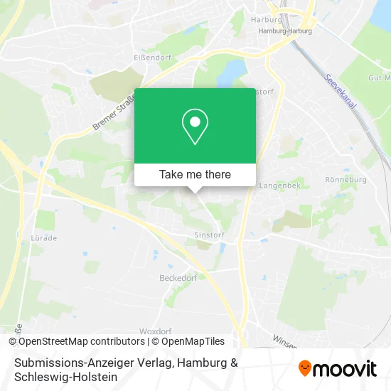 Карта Submissions-Anzeiger Verlag