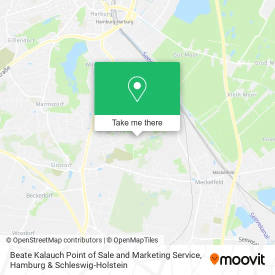 Карта Beate Kalauch Point of Sale and Marketing Service