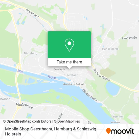 Карта Mobile-Shop Geesthacht