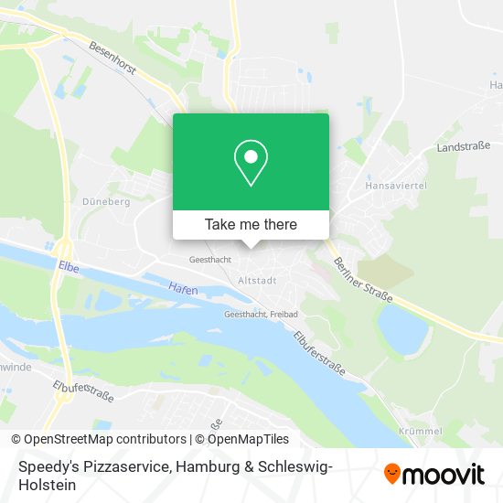 Speedy's Pizzaservice map