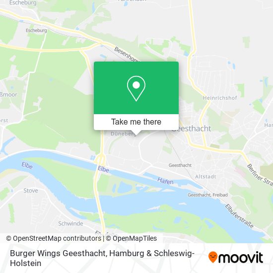 Карта Burger Wings Geesthacht