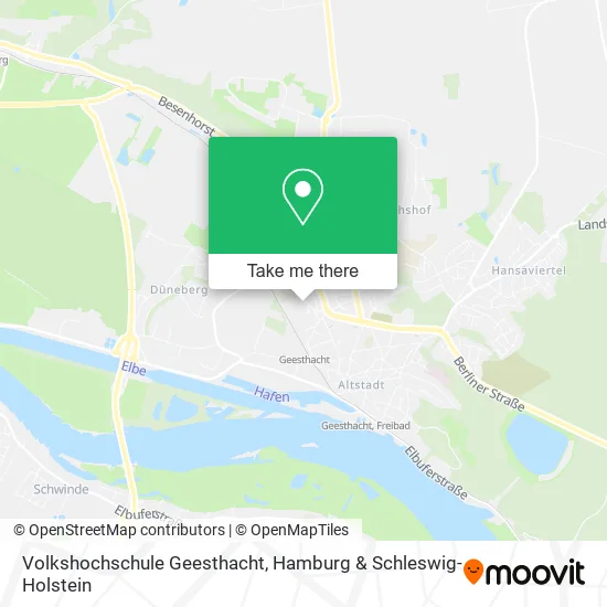 Карта Volkshochschule Geesthacht