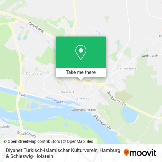 Diyanet Türkisch-Islamischer Kulturverein map