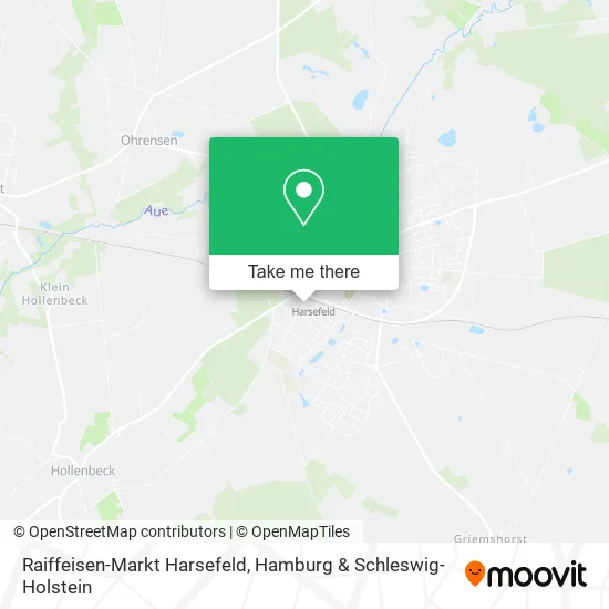 Карта Raiffeisen-Markt Harsefeld
