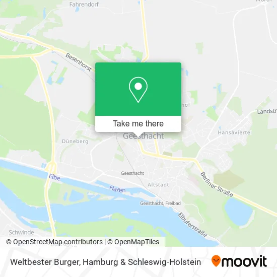 Карта Weltbester Burger