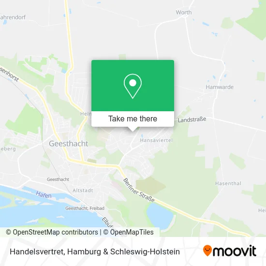 Карта Handelsvertret