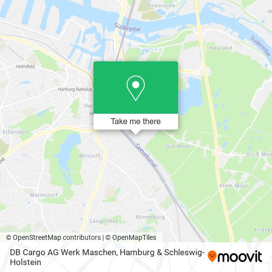 DB Cargo AG Werk Maschen map