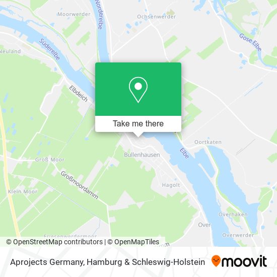 Aprojects Germany map