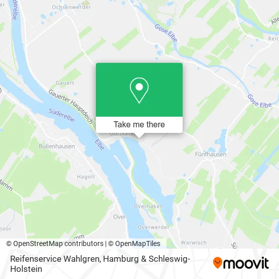 Карта Reifenservice Wahlgren