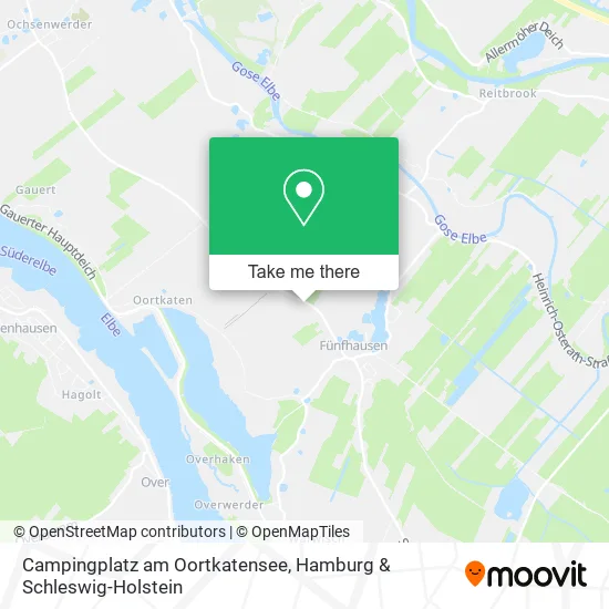 Карта Campingplatz am Oortkatensee