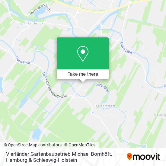 Vierländer Gartenbaubetrieb Michael Bornhöft map