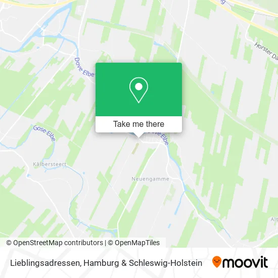 Карта Lieblingsadressen