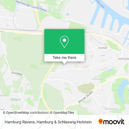 Hamburg Ravens map