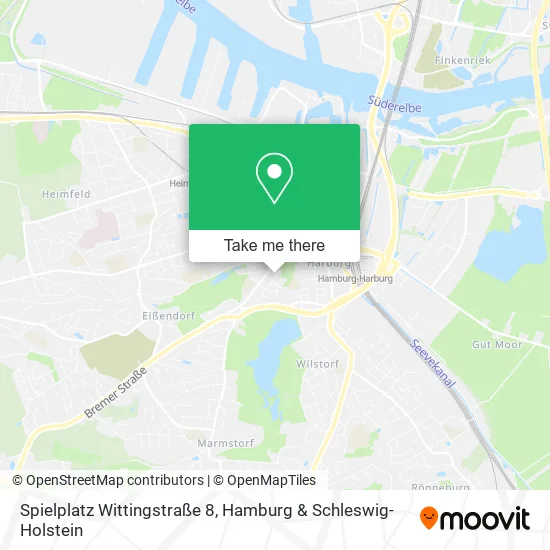 Карта Spielplatz Wittingstraße 8