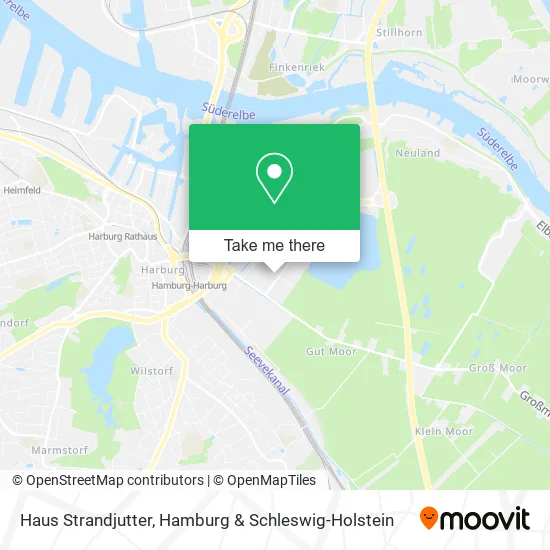 Haus Strandjutter map